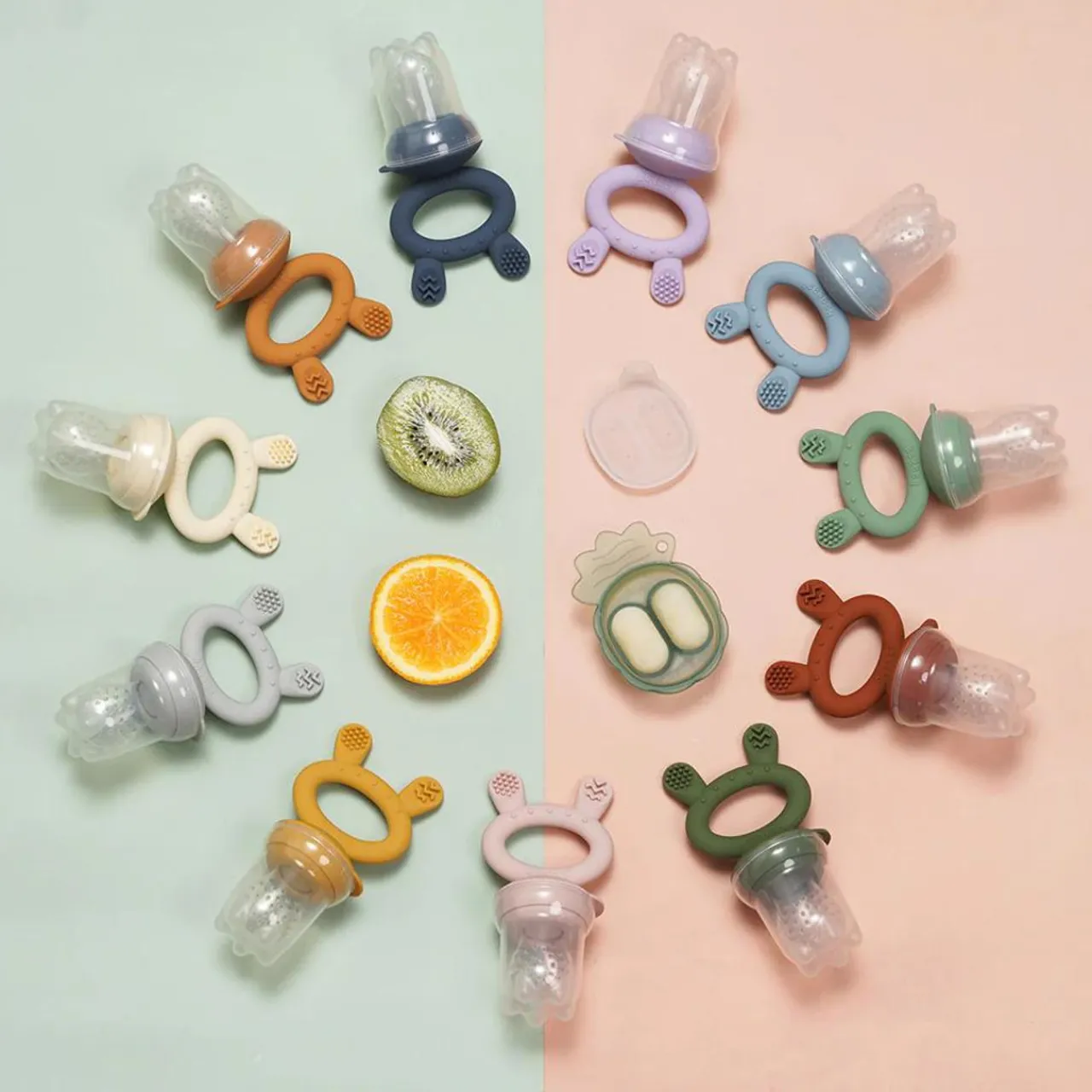 Haakaa Fresh Food Feeder with Mini Nibble Tray Combo Discount