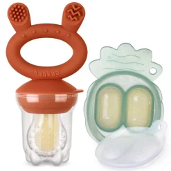 Haakaa Fresh Food Feeder with Mini Nibble Tray Combo Discount