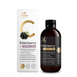 Harker Herbals Vitamin C+ Elderberry + Zinc Hot