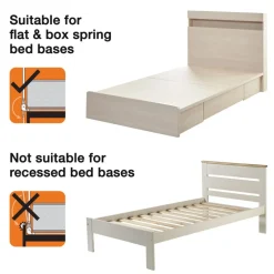 Dream Baby Harrogate Bed Rail - White Sale