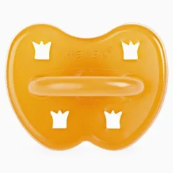 Hevea Classic Round Pacifier - Crown - Clearance Hot