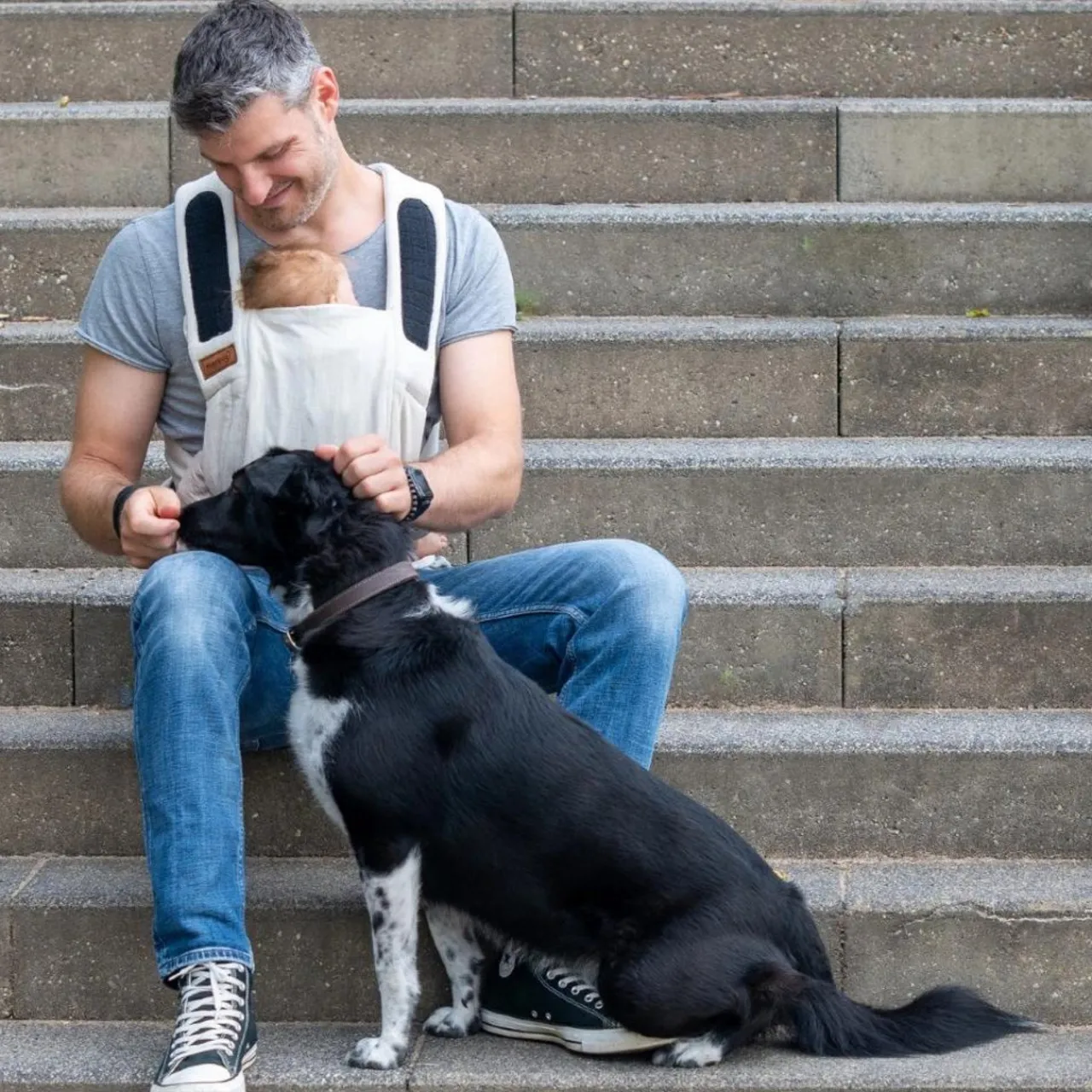 Hoppediz Bondolino b.pure Baby Carrier Fashion