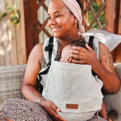 Hoppediz Linen Toddler Buckle Carrier Grenada Natural Fashion