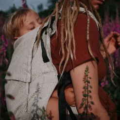 Hoppediz Linen Toddler Buckle Carrier Grenada Natural Fashion