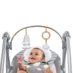 Ingenuity Boutique Collection Swing n Go Portable Swing Bella Teddy Clearance