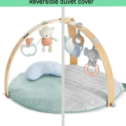 Ingenuity Cozy Spot Reversible Duvet Play Mat & Gym Best