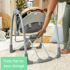 Ingenuity Every Season Swing n Go Portable Swing Wesley Clearance