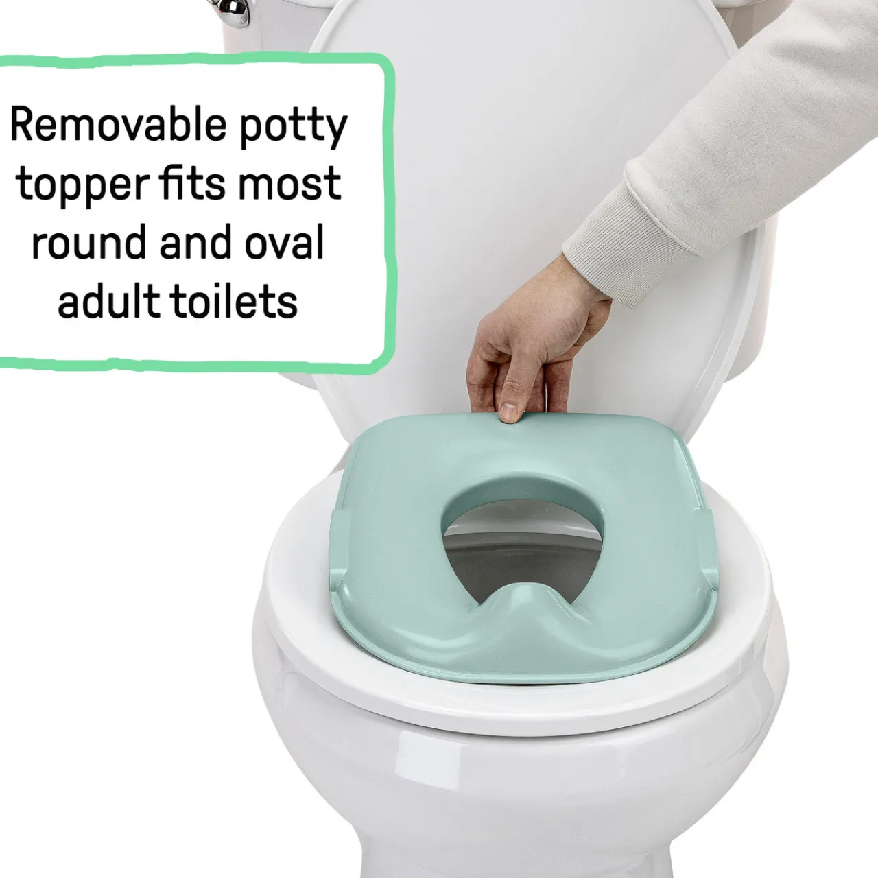 Ingenuity Prepare to Potty 3-in-1 Potty & Step Stool System Teal Sale