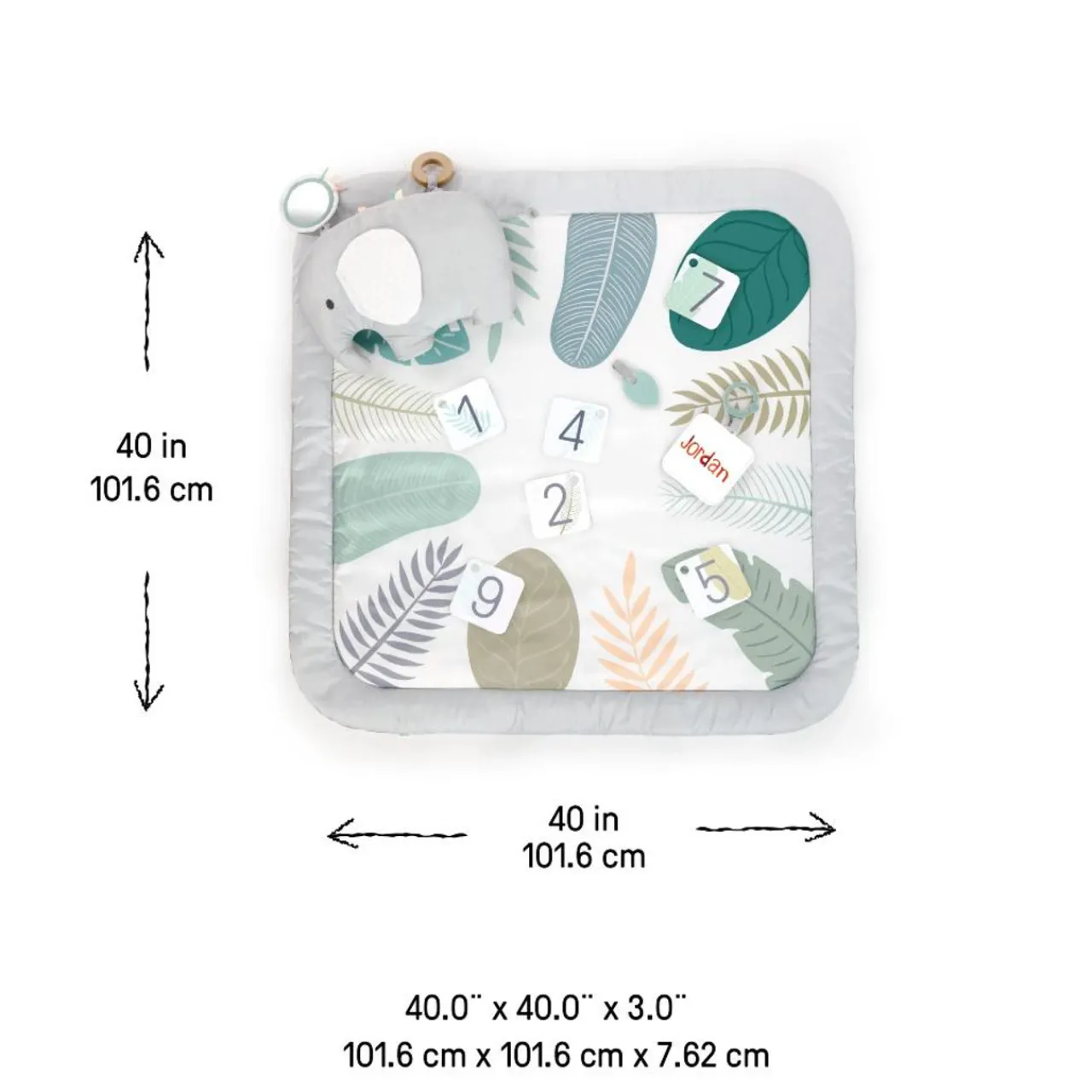 Ingenuity Sprout Spot Baby Milestone Play Mat Clearance
