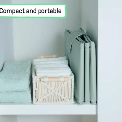 Ingenuity Tuckaway Travel Baby Bath Tub Sage Best