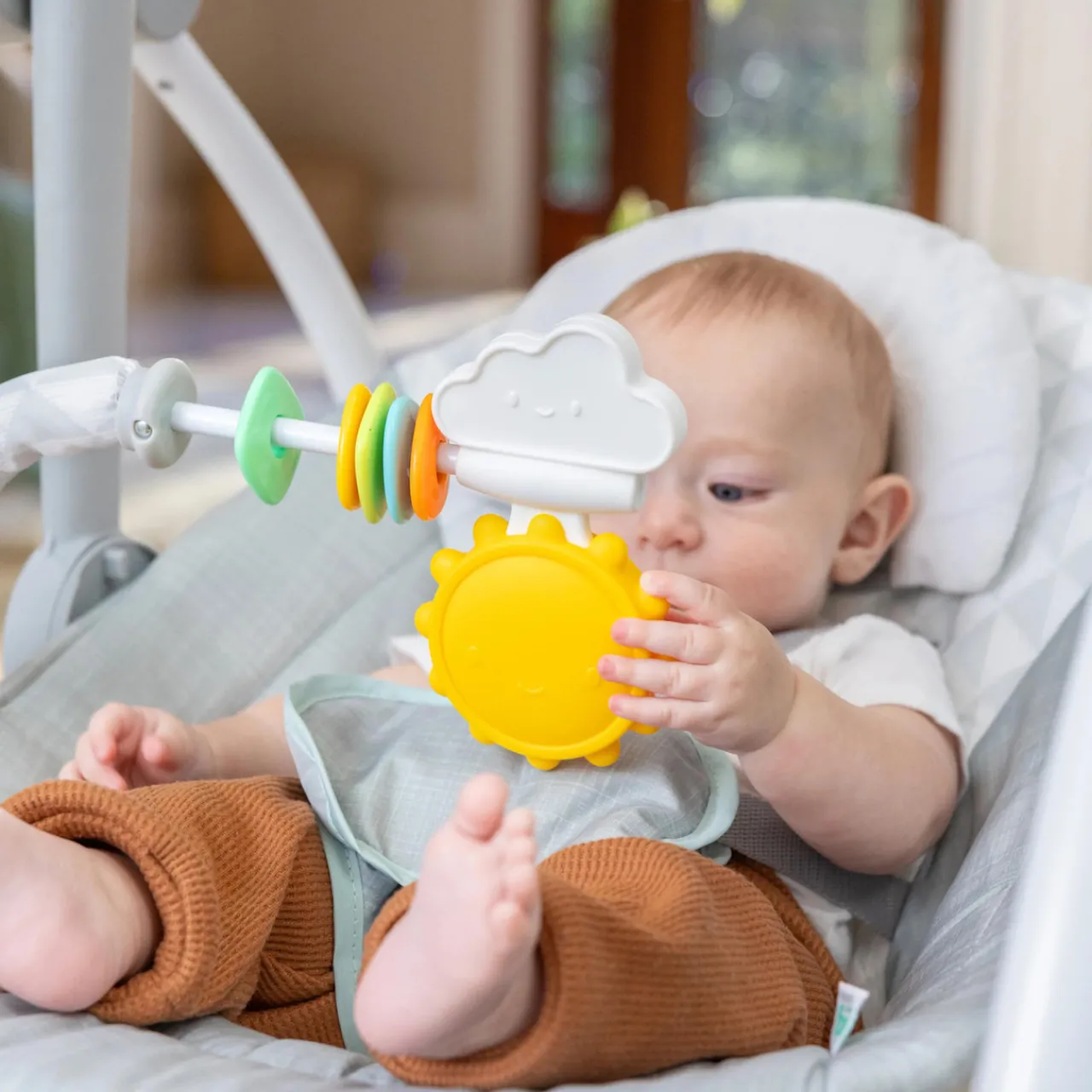 Ingenuity ity by Sun Valley Milestone Baby Swing Grey Outlet