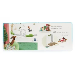 Jellycat - Otto’s Snowy Christmas Book Best