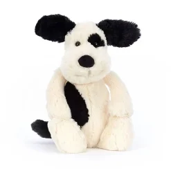 Jellycat Bashful Black & Cream Puppy Hot