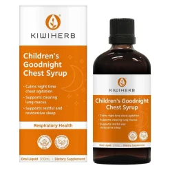 Kiwiherb (Orange) Children's Goodnight Chest Syrup Hot