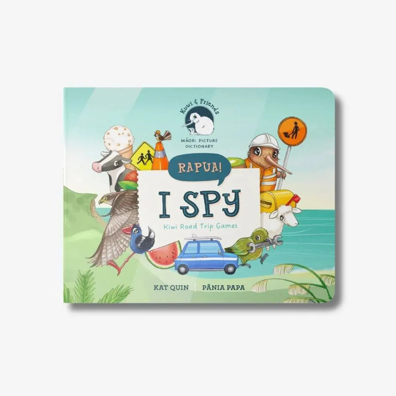 Sleepy Kiwi Kuwi & Friends - Rapua! I Spy - Kiwi Road Trip Clearance