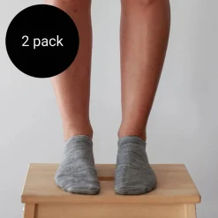 Lamington Woman - Sneaker Socks 2pk Hot