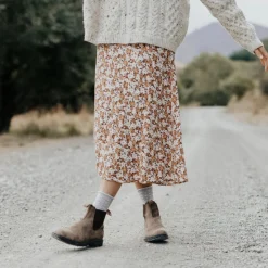 Lamington Womens Crew Merino Roll Top Socks Sale