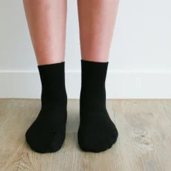 Lamington Womens Crew Merino Socks - Rib Discount