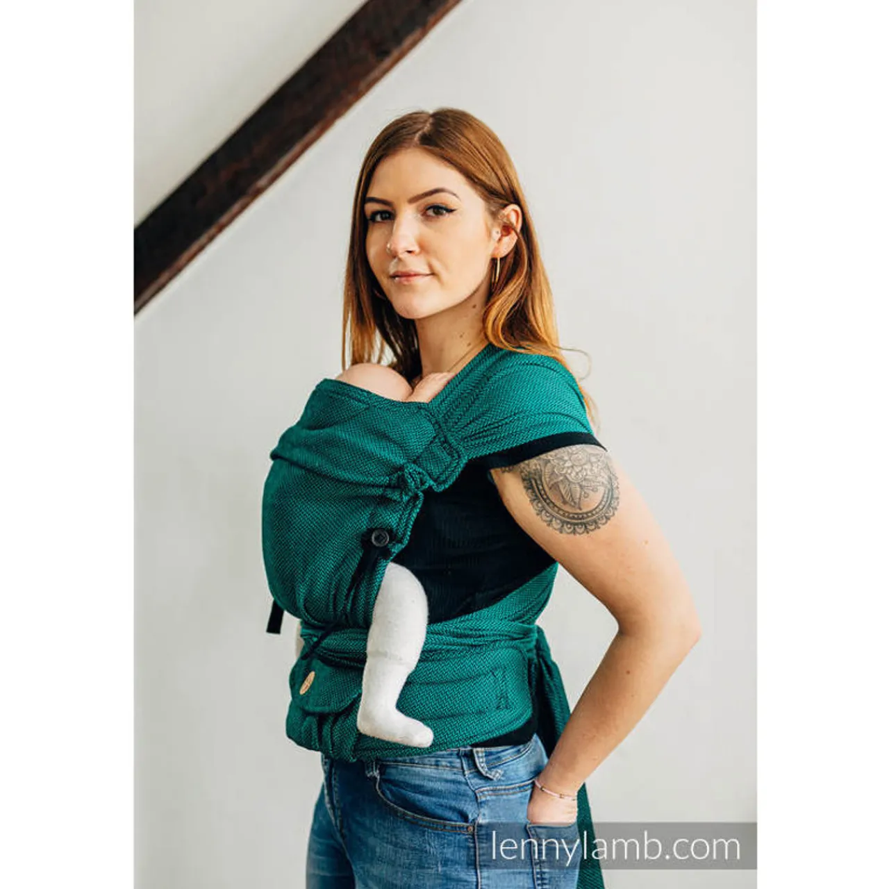 Lenny Lamb LennyHybrid Half Buckle - Herringbone Basic New