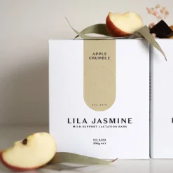 Lila Jasmine Apple Crumble Milk Support Lactation Bars Outlet