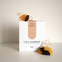 Lila Jasmine Apricot + Dark Chocolate Milk Support Lactation Bars Sale