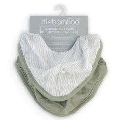 Little Bamboo - Muslin Bib 2 Pack Hot