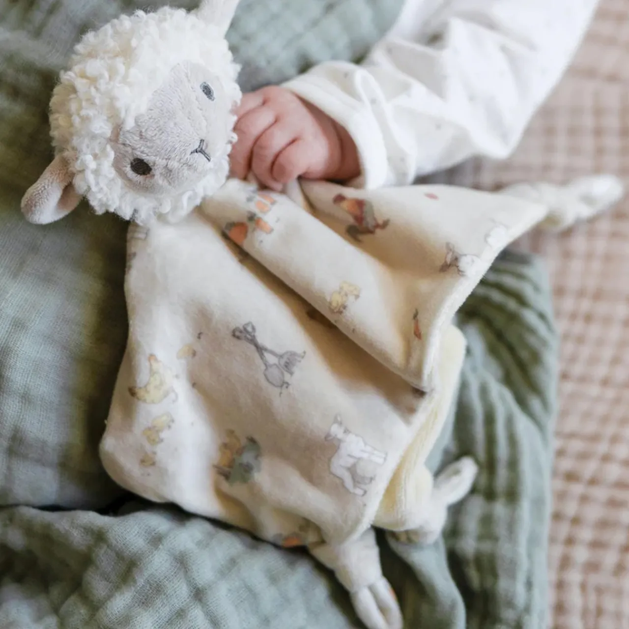 The Little Linen Company Little Linen Baby Lovie / Comforter Clearance