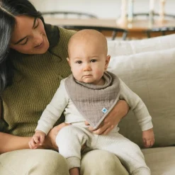 Little Unicorn - Cotton Muslin + Fleece Bandana Bib - 4 Pack Outlet