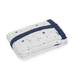 Little Unicorn 4 layer Muslin Cot Blanket Best