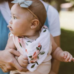 Little Unicorn - Reversible Muslin Bandana Bib - Clearance New