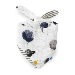 Little Unicorn - Reversible Muslin Bandana Bib - Clearance New
