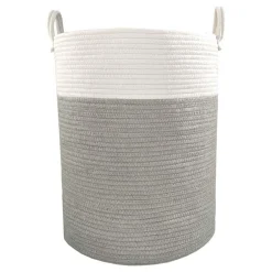 Living Textiles Cotton Rope Hamper Outlet