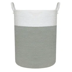 Living Textiles Cotton Rope Hamper Outlet