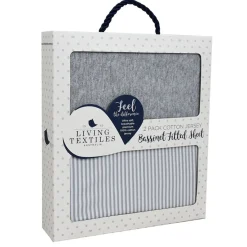 Living Textiles Jersey Fitted Sheet 2pk Sale