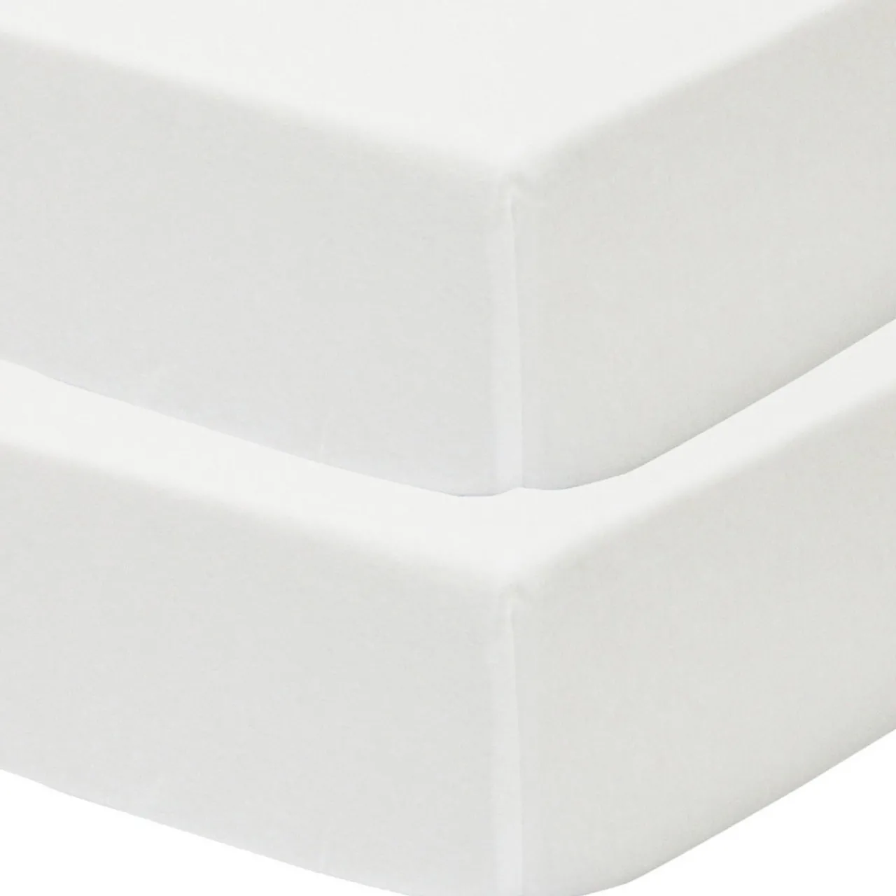 Living Textiles Jersey Fitted Sheet 2pk Sale