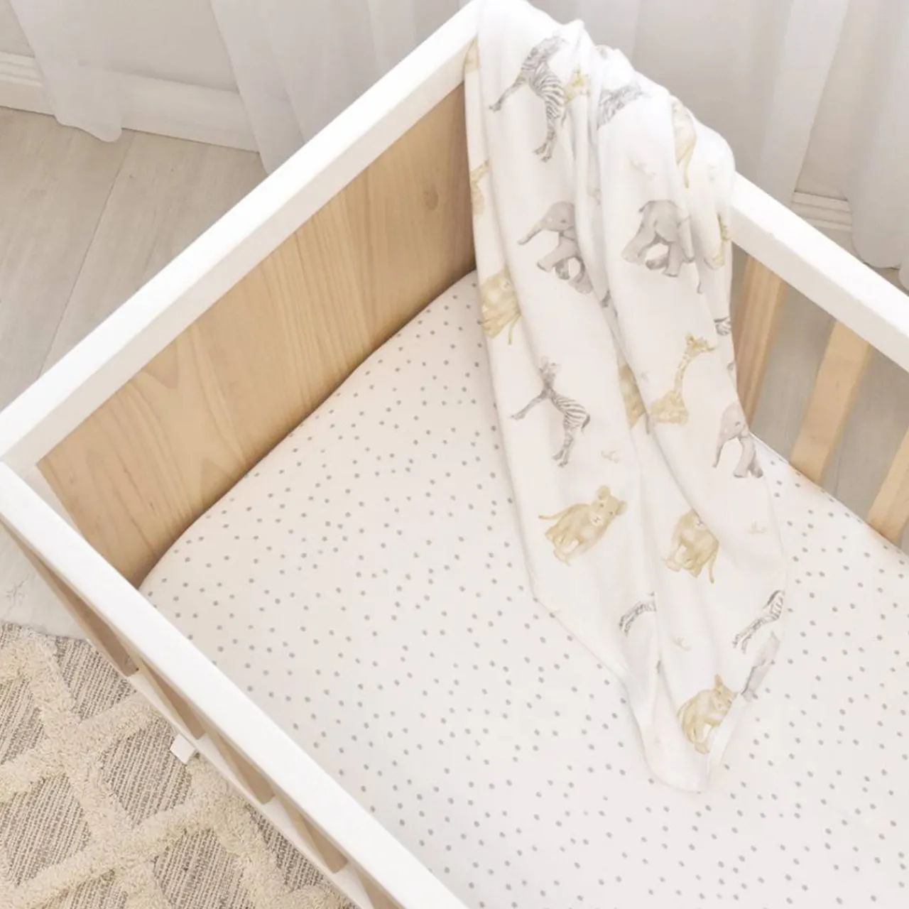 Living Textiles Jersey Fitted Sheet 2pk Sale