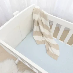 Living Textiles Jersey Fitted Sheet 2pk - Discontinued Clearance