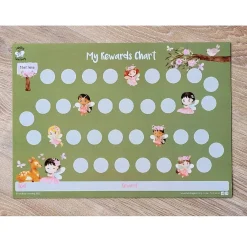 Lulubug Learning Magnetic Rewards Chart with Marker Pen Best