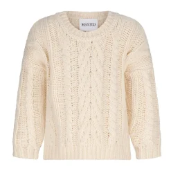 Maxted Mini Cable Pullover Ivory Discount