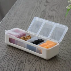 Melii 4 Compartment Snackle Box - Luxe Fashion