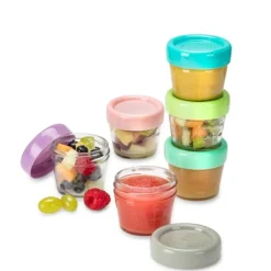 Melii Glass Food Container - 6 Pack Outlet