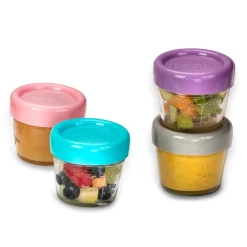 Melii Glass Food Container - 6 Pack Outlet