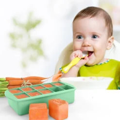 Melii Silicone Baby Food Freezer Tray with Lid Discount
