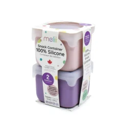 Melii Silicone Snack Container 2 Pack Best