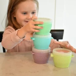 Melii Snap & Go Pods 4 Pack - 6 oz Multicolour Discount