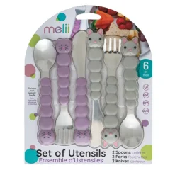Melii Utensil Animal Set 6 Piece Best