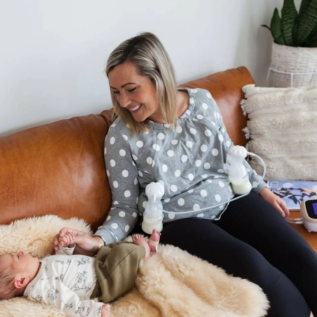 Milkbar Advanced Flow Electric Breast Pump - Double New