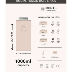 MontiiCo Fusion Universal Insulated Base - 1L New