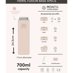 MontiiCo Fusion Universal Insulated Base - 700ml New