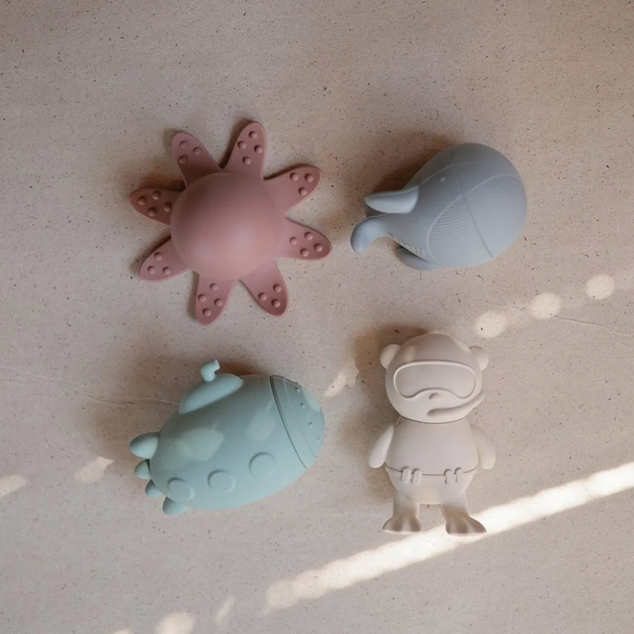 Mushie Bath Play Set - Sealife Fashion